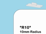 ponsstukken voor  rondhoekstans / duimgatstans stuk